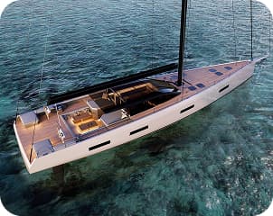 Beautiful Arrow yacht