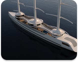 Beautiful Benetti yacht